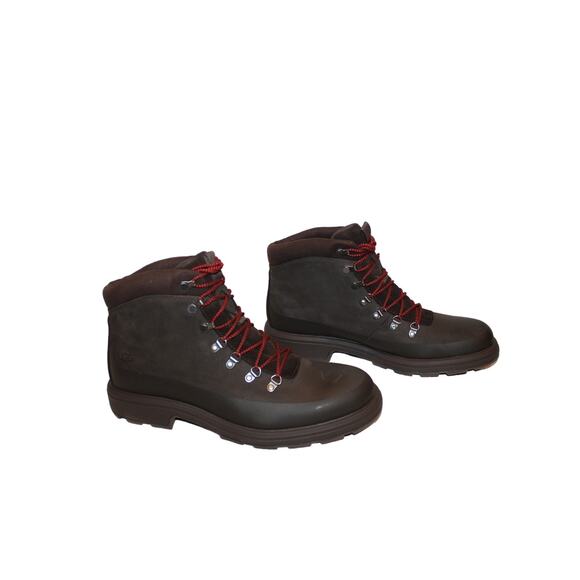 NIB UGG MEN\'S WATERPROOF BILTMORE WORK CASUAL SUEDE‎ SHEARLING LINED BOOTS BROWN main image 7
